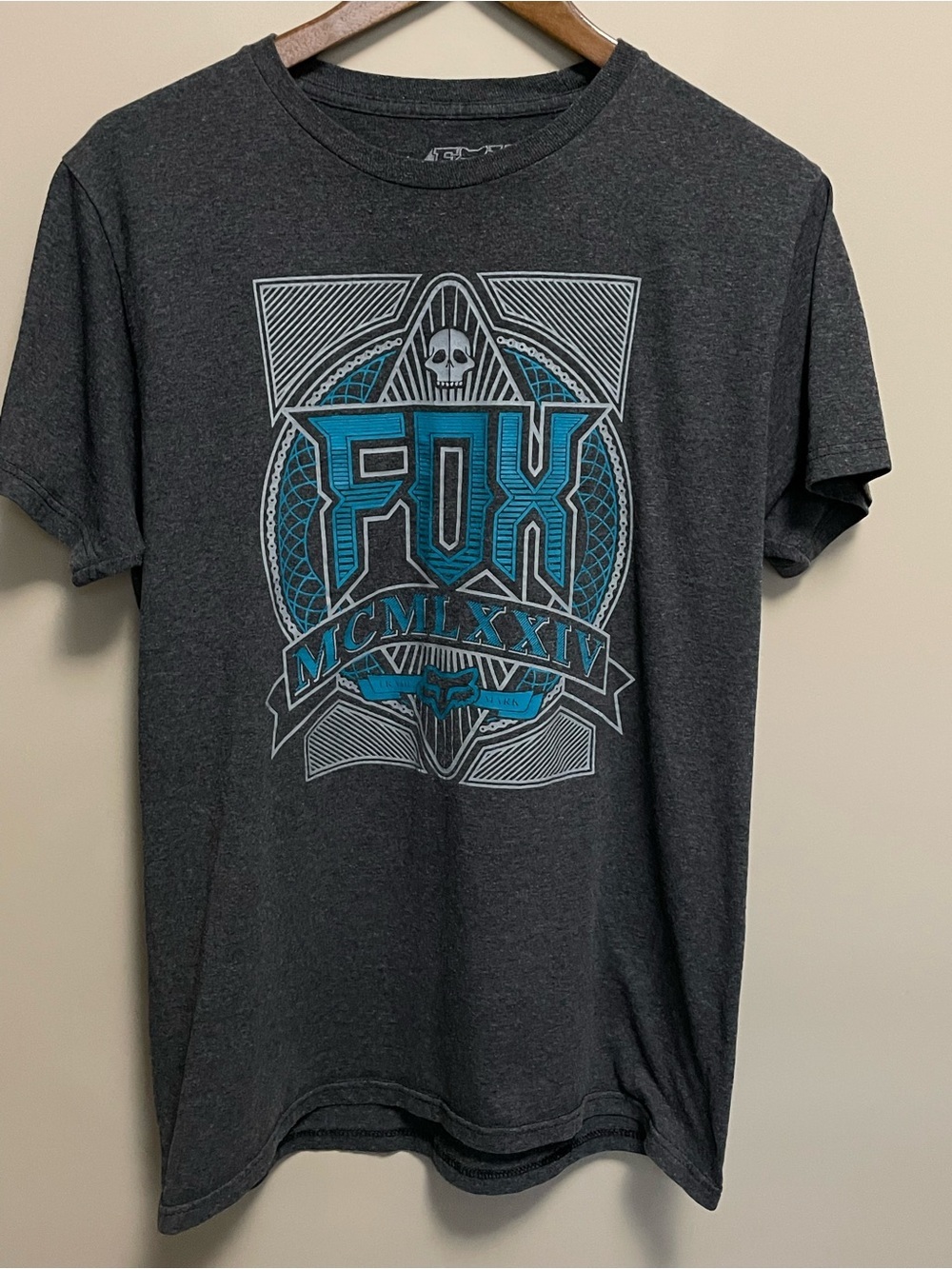 Fox Racing Charcoal Graphic Tee Men’s Large